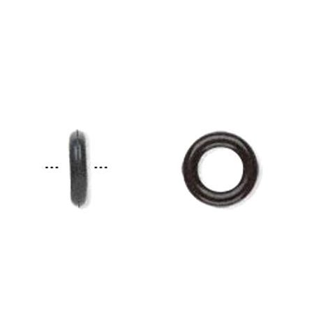 Gummi O-ring, sort, 10/6 mm, 300 stk.