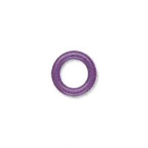 Gummi O-ring, lilla, 15/10 mm, 100 stk.