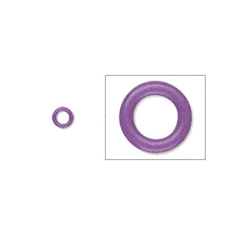 Gummi O-ring, lilla, 5/3 mm, 500 stk.