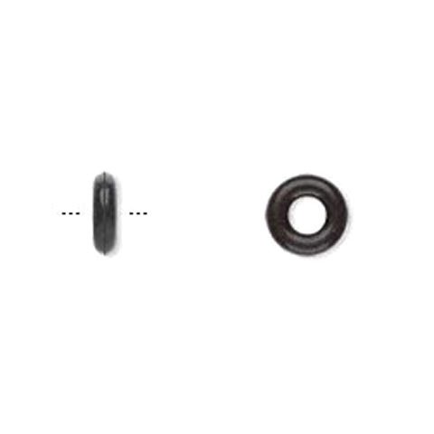 Gummi O-ring, sort, 7/3 mm, 300 stk.