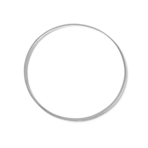 Armbndsring, blank forslvet, ca. 100 mm, 1 stk.