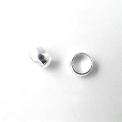 Bandring, rund, blank, Silber, 7x3,5 mm, Lochdurchmesser 5,5 mm, 1 Stk.