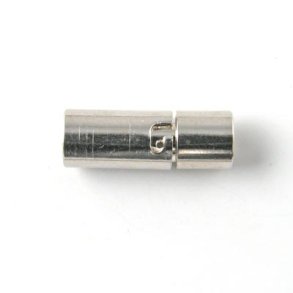 Bajonettverschluss, chromfarben, 6/5 mm