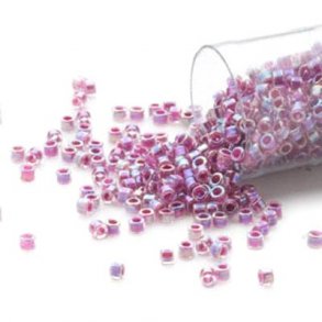 Delica, Größe#11, lavendel, changierend, 1,1x1,7 mm, 5,2 g