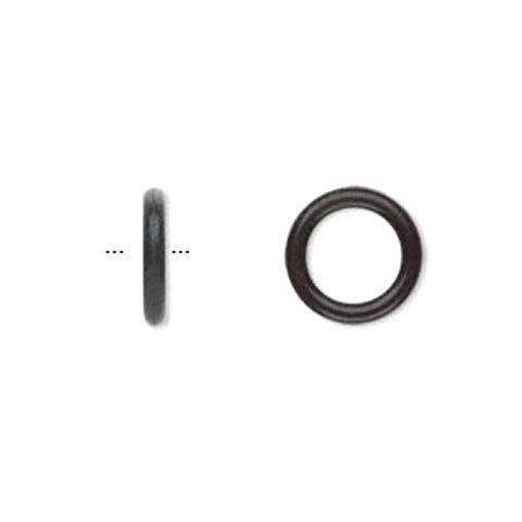 Gummi O-ring, sort, ydre diameter, 20 mm, trådtykkelse 2 mm, 80 stk