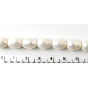  50Pcs Freshwater Cultured Pearl, Natural Oval Oyster