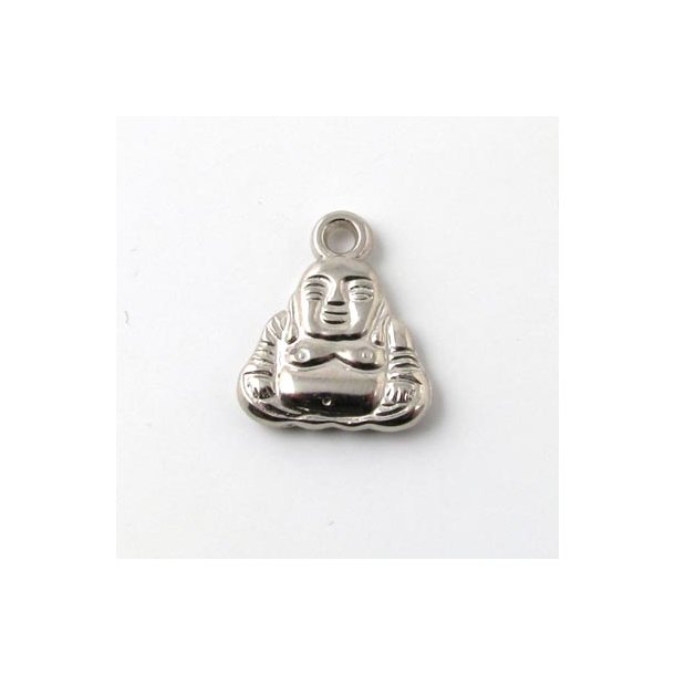 Aluminium, Buddha, Anh&auml;nger, 18 mm, 10 Stk.