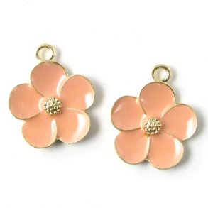 Buttercup, gilded/powder-tinted, 1 eye, 16mm, 2pcs.