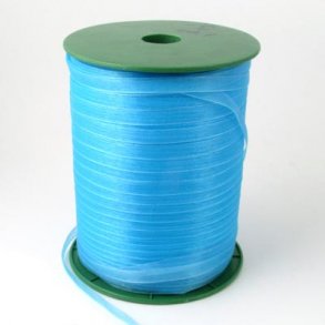 organza ribbon, light blue, width 8mm, 2m
