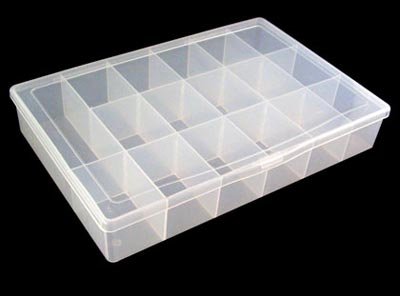 box organizer box storage box small bengar plastic ware clear