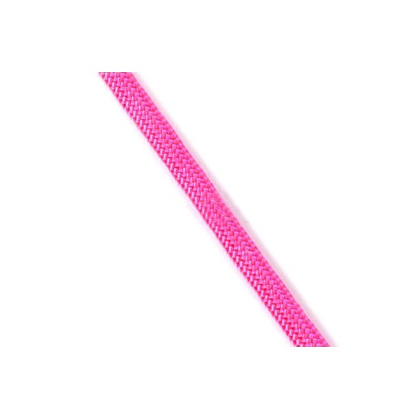 Faldskærms-line, neon-pink, 3-4 mm, 2 m