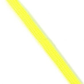 Fallschirmschnur / Paracord 550, stark gel / neon gelb, 3-4 mm, 2 m