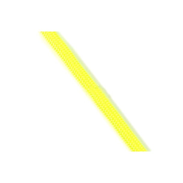 Faldskrms-line, strk gul / neon gul, 3-4 mm, 2 m