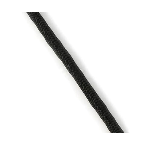Faldskærms-line, sort, 3-4 mm, 2 m, ved flerkøb leveres altid i 1 stykke.
