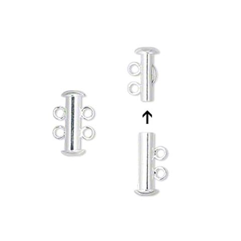 Skydels til 2 strenge, forslvet, 16x6 mm 1 stk.