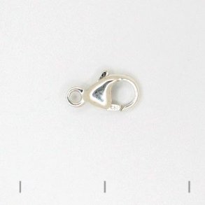 Karabinerverschluss, Lnge 9 mm, Sterling silber, 1 Stk.