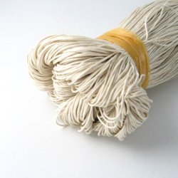 Wachsschnur, off-white, 1,2 mm, 2m