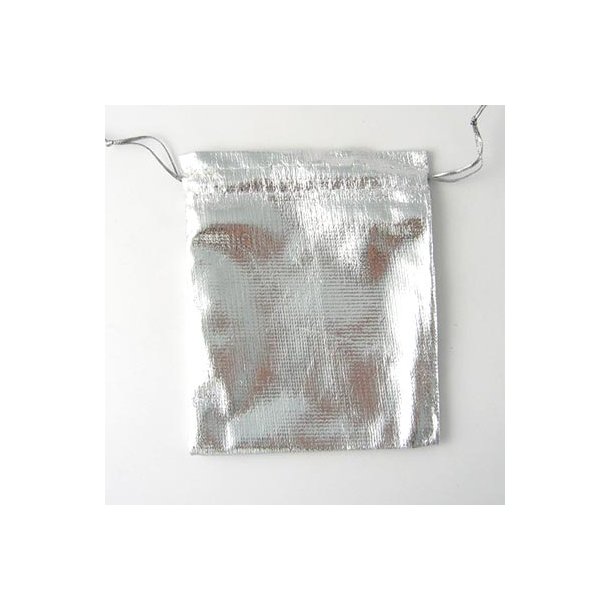 Smykkepose, sølv, 10x12 cm, 20 stk.