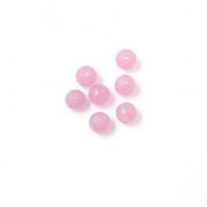 Jade-Perle, hellrosa, rund, 4 mm, 20 Stk.