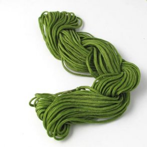 Nylon cord, army green, bundle, 1,2mm, 16m.