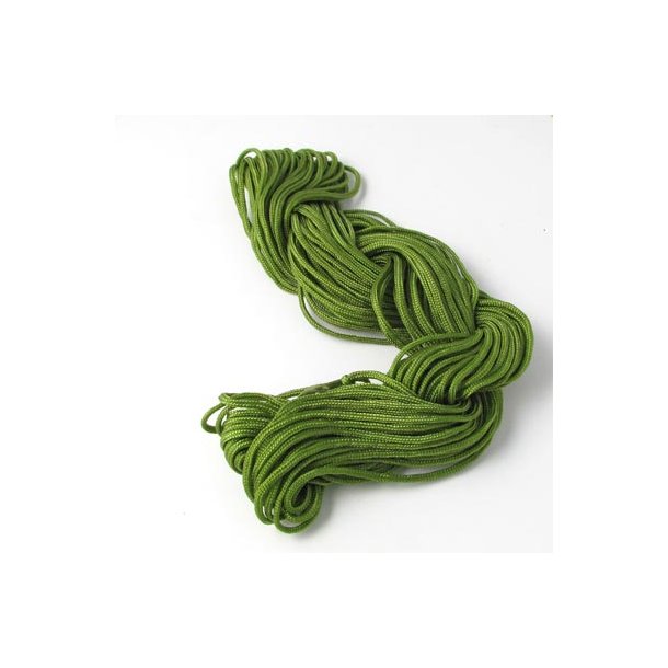 Nylon cord, army green, bundle, 1,2mm, 16m.