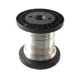 Silver wire, thickness 0.4mm, 1 meter