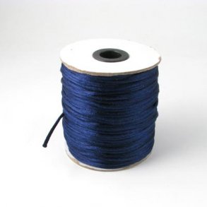 Satin cord 2 mm N. 167 Blue