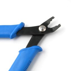 Wireklemmetang, m�rkebl�t sk�fte, til wireklemmer med diameter 1,5-2 mm , 1 stk