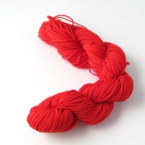 Nylon cord, red, 1,2mm, 24m.