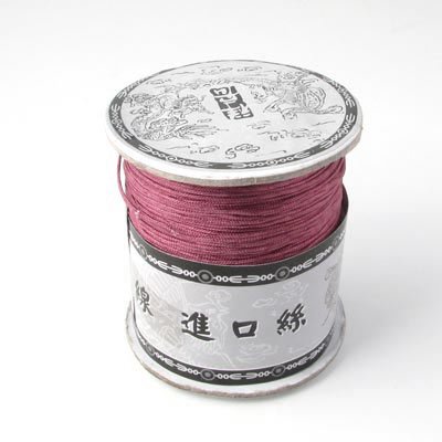 Polyester cord, full spool, coconut brown, 0.8 mm, 80 m.