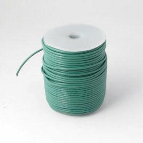 Ldersnor, bl-grn, 2 mm, 50 m (hel rulle)