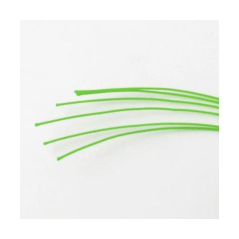 Polyester midtersnor, lysgrøn, 0,7 mm, 85 cm