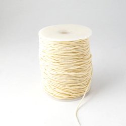 Acetat, rund, wei&szlig;, ca. 1,5 mm, 1 m