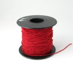 Acetat, rund, rot, ca. 1,5 mm, 1 m