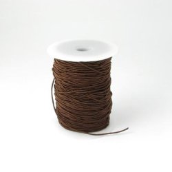 Acetat, rund, dunkelbraun, ca. 1,5 mm, 1 m