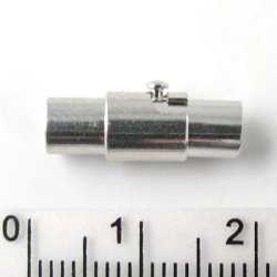 Magnetverschluss/Bajonettverschluss, steel, 6/5 mm, 1 Stk.