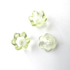 Acryl, Glockenblumen, hellgrn, 6 Stk.