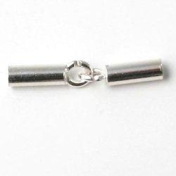 Endverschluss, silber mit 7,2/6 mm Endverschluss
