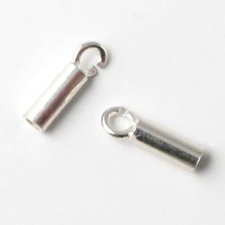 Endverschluss, silber mit 8,2/7 mm Endverschluss