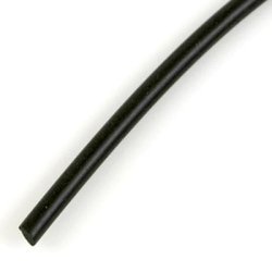 Gummischnur, ganze Rolle, hohl, schwarz, Dicke 4,5-5 mm, 4 m.