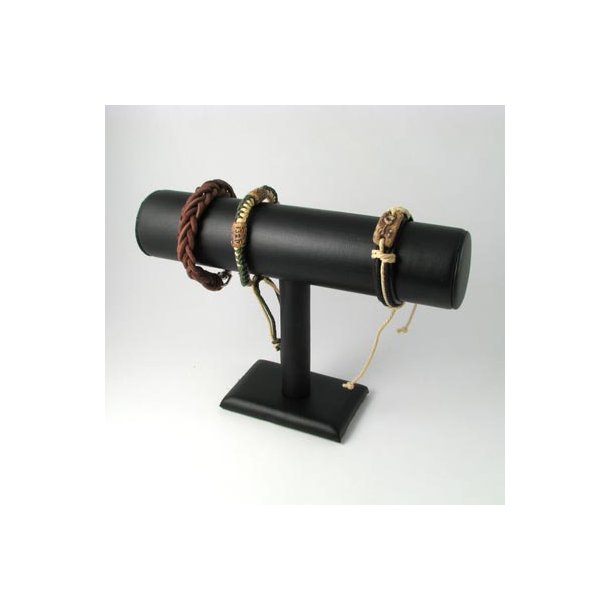 Bracelet display, black, leatherette, 24x17cm, 1pc.
