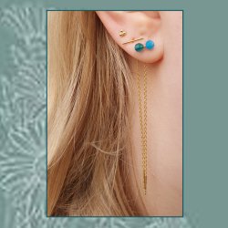 Apatit, facettiert, t&uuml;rkis-blau, rund, 4 mm, ca. 20 Stk.