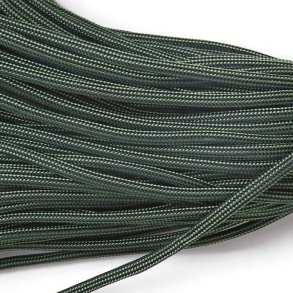 Fallschirmschnur, dunkel waldgrn, 3-4 mm, 2 m