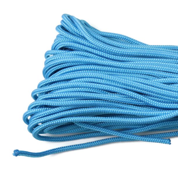Fallschirmschnur, Typ 425, helles blau, 3 mm, 2 m