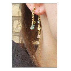 Zwischenstck, Unendlichkeitszeichen, vergoldetes Silber, 9x4 mm, 2 Stck