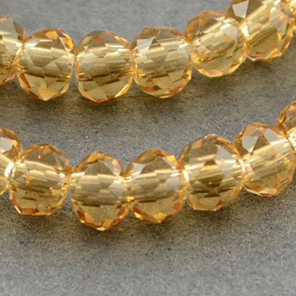 Celestial, whole strand, Topaz, roundel, 3x2 mm, approx. 163 pcs