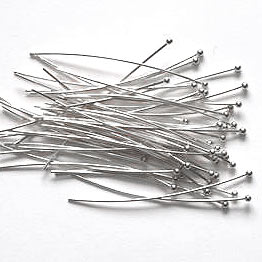 【本日限定価格】Needles PIN-925 SILVER Pipillion Sterling Silver Loop Head Pins, 1.6'', 18ga Long Pin (length