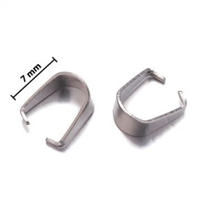 Haken, Stahl, 7x6,5 mm, 6 Stk