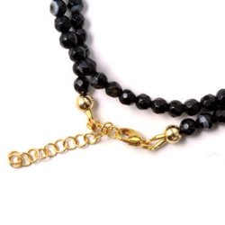 Cable chain, jumprings size 3.4mm, wire 0,6mm, gilded silver, 20cm