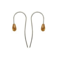 Citrin-Tropfen, klein, angebohrt, facettiert, 5x3 mm, 1 Stk.